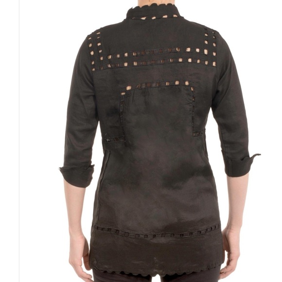 Gretchen Scott linen tunic NWT - Picture 2 of 4